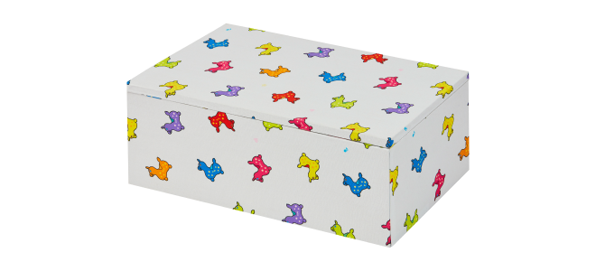 ▲ティアボックス【ロディ総柄60】L600×W320×H230