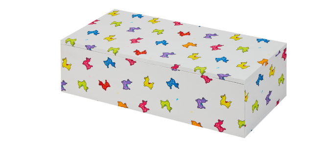 ▲ティアボックス【ロディ総柄90】L900×W360×H260